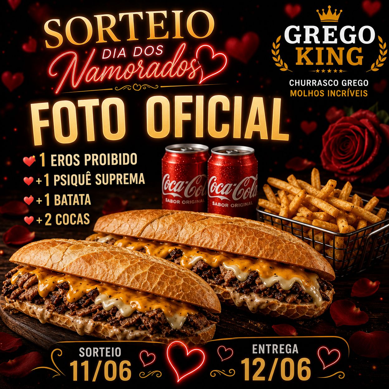 Sorteio Oficial Grego King